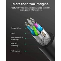 Telecom USB Type-A TUS708-1m (1 м, черный) Image #6