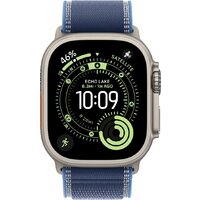 Apple Watch Ultra 3 LTE 49 мм (титановый корпус, природный/синий, нейлоновый ремешок размера M/L) Image #2