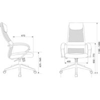 Бюрократ CH-607 (темно-серый TW-04/черный Neo Black) Image #11