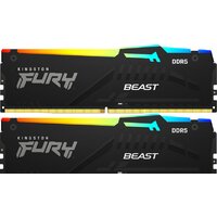 Kingston FURY Beast RGB 2x32ГБ DDR5 6000 МГц KF560C36BBEAK2-64