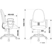 Бюрократ CH-1300N/3C1 (серый) Image #5