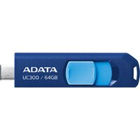 ADATA UC300 64GB (синий/голубой) Image #1